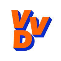 Logo van VVD
